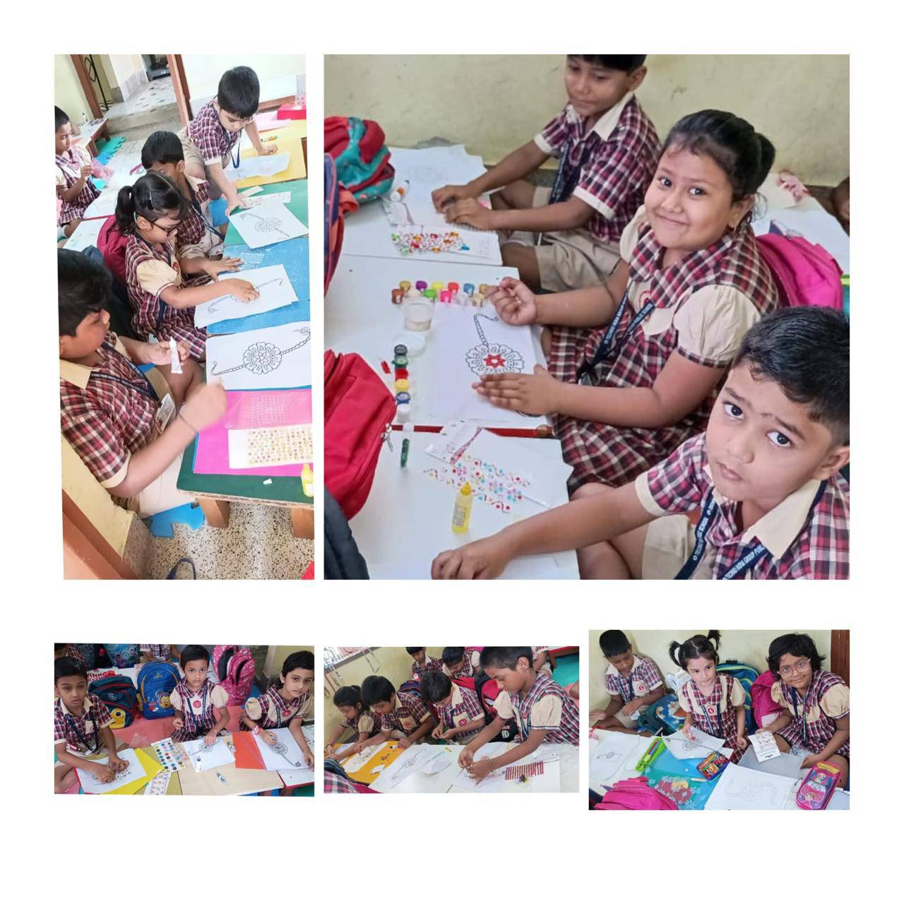 Rakhi Designing Craft Activity