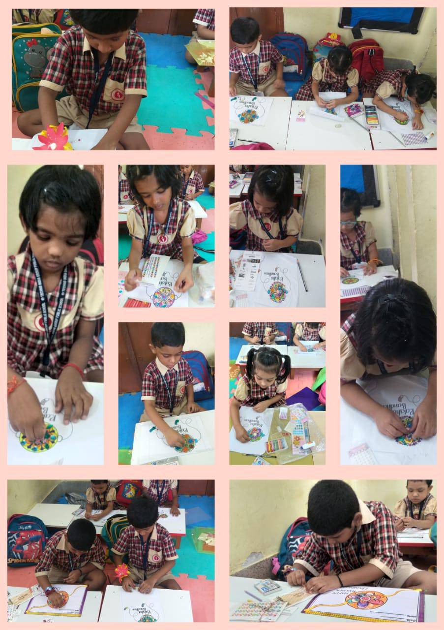 Rakhi Designing Craft Activity