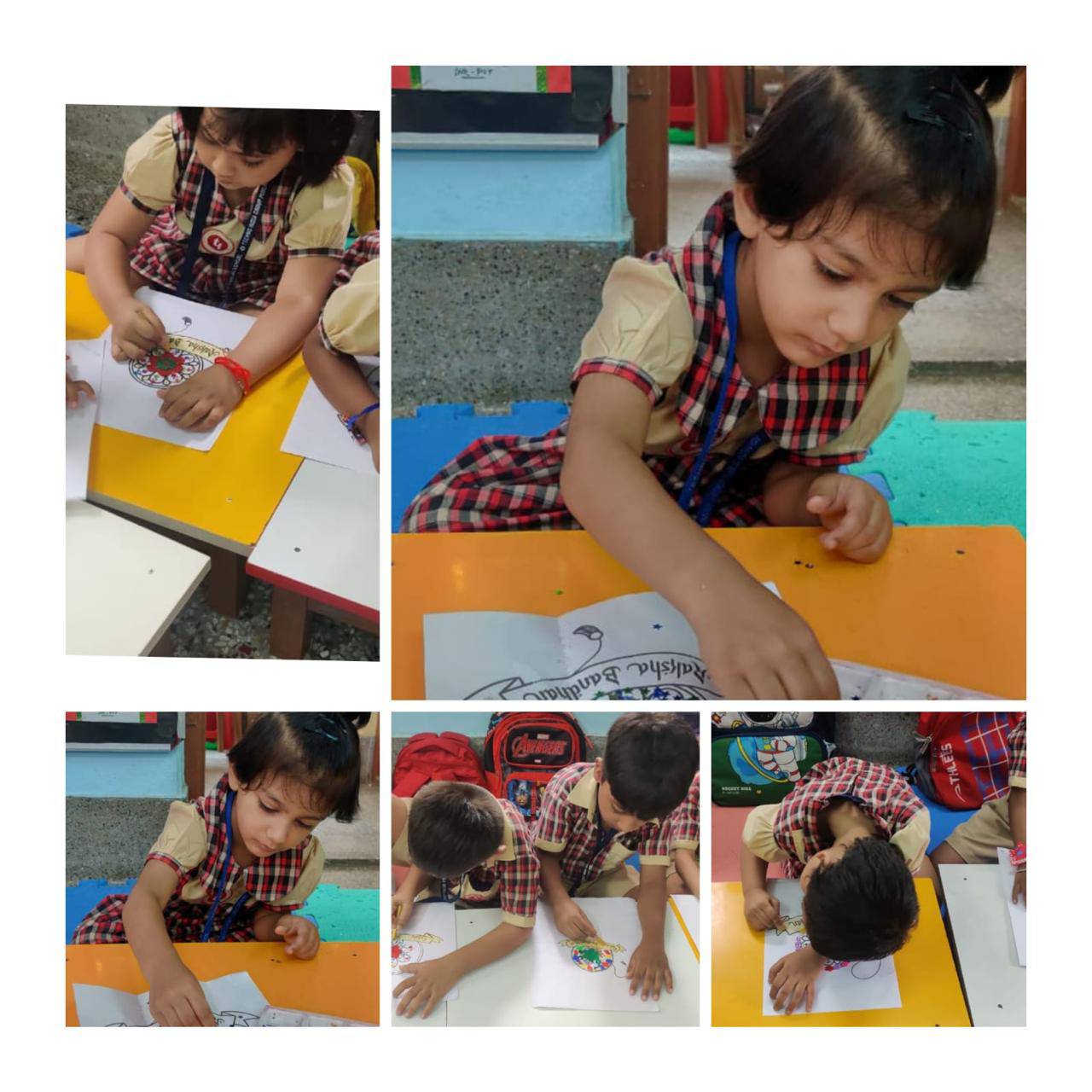 Rakhi Designing Craft Activity