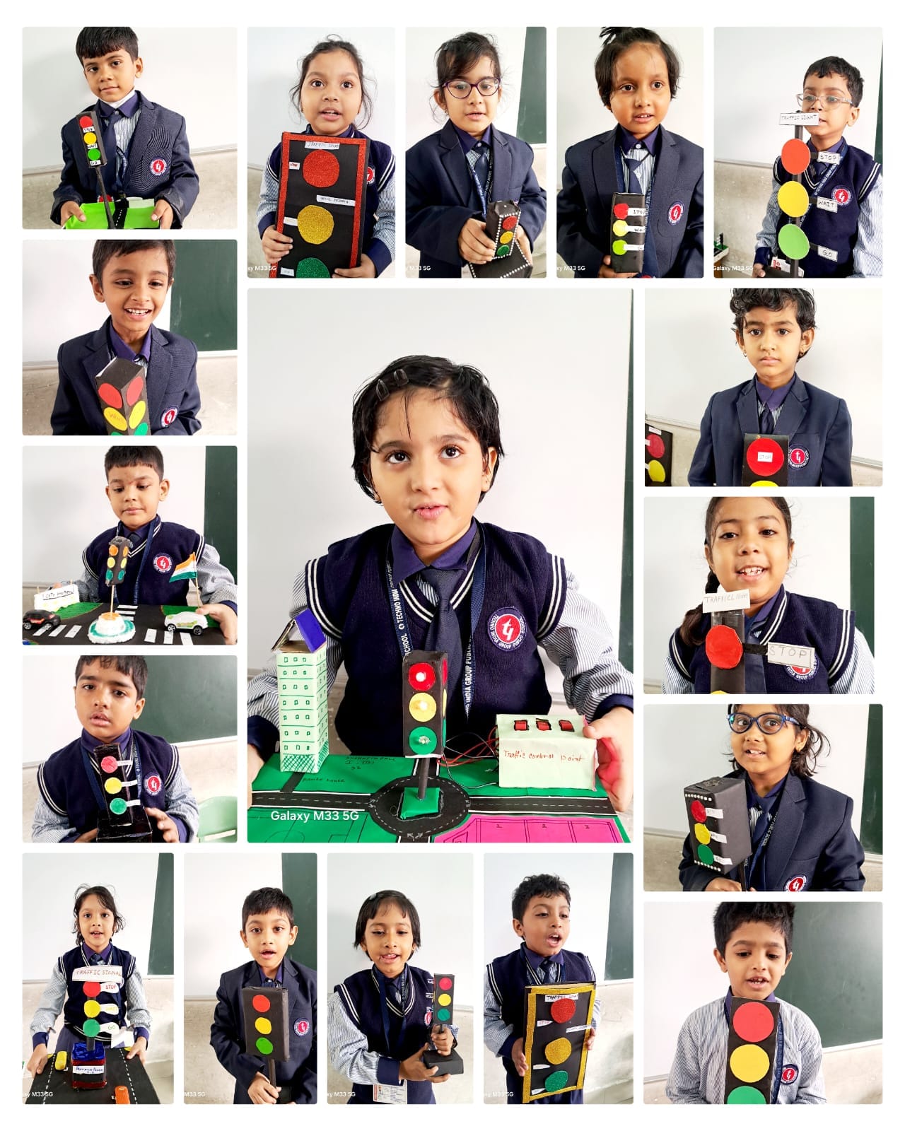 Activitivy on Traffic Signals by Grade 1