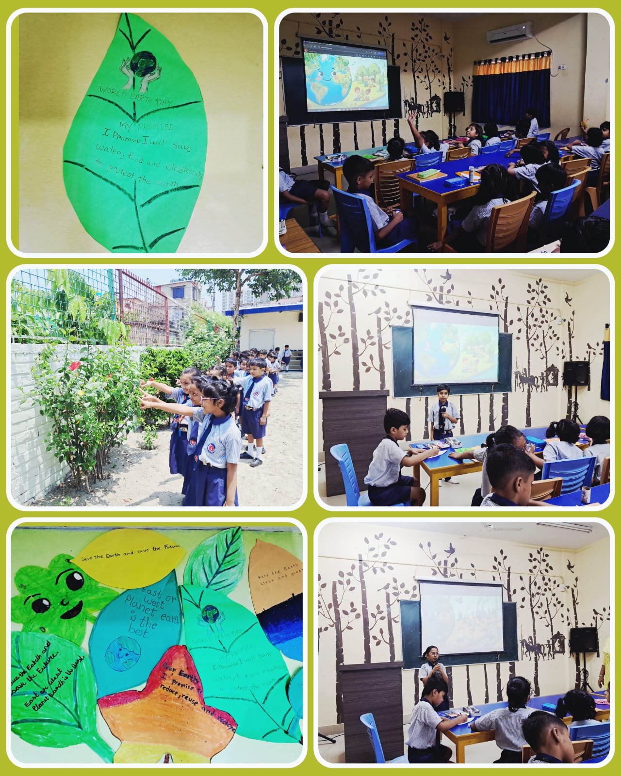 Earth Day Celebration 2026 Grade I and II Theme: Our Power, Our Planet 
